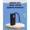 Çok Fonksiyonlu Dijital Gösterge Elektrikli Lastik Pompası