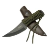 Crkt Scrub Fixed 2712 Bk Siyah Kamp / Outdoor Bıçak 22,5cm - İpli Sap, Deri Kılıflı