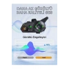 D2-6x 1000m Mesafeli 6 Kanallı İntercom Bluetooth Motosiklet Kask Kulaklığı İntercom Kulaklık
