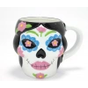 Day Of The Dead Şeker Kurukafa Tasarımlı 3d Seramik Kupa Bardak Alk4893