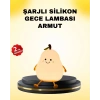 Dekoratif Armut Led Lamba Renk Ayarlı Şarj Edilebilir