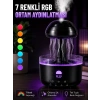 Dekoratif Denizanası Efektli Hava Nemlendirici Rgb Gece Lambalı Ultrasonik Buhar Cihazı