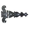 Dekoratif, Sac Tek Kuyruklu Menteşe - 69x102 Mm, Büyük, Eskitme, 100 Adet