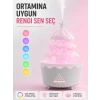 Dekoratif Şans Ağacı Ultrasonik Nemlendirici Rgb Gece Lambalı Aroma Difüzörü