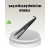 Dijital Ekranlı Isı Ayarlı Saç Düzleştirici –  Titanyum Plaka, Seyahat Dostu Tasarım