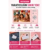 Dijital Kamera 4k Hd 48mp 16x Zoom Flaşlı Kayar Retro Video Kamera 2.8’’ Ekran 64gb Sd Kart Hediyeli Pembe