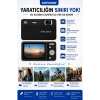 Dijital Kamera 4k Hd 48mp 16x Zoom Flaşlı Kayar Retro Video Kamera 2.8’’ Ekran 64gb Sd Kart Hediyeli Siyah