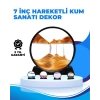 Döndürülebilir Dinamik Kum Tablosu – Stres Giderici, Yüksek Kaliteli Cam Ve Doğal Kum İle Sanatsal Masa Dekoru
