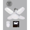 Enerji Tasarruflu Led Ampül 60 Watt 4 Kollu Beyaz Işık Yeni Nesil