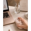 Ergonomik Tasarımlı Kablosuz Mouse Bluetooth Ve Usb Alıcılı
