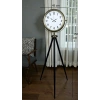 Eskitme Tripod Ayaklı Dekoratif Saat