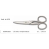 Europe Kalın Nakış Makası Süper Kalite No:4.5 11,43 Cm