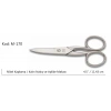 Europe Kalın Nakış Makası Süper Kalite No:4.5 11,43 Cm