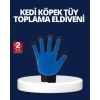 Evcil Hayvan Tüy Toplama Ve Masaj Eldiveni – Köpek Ve Kedi Tüy Dökülme Önleyici Bakım Eldiveni
