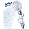 Filtreli Duş Başlığı Masaj Etkili Beyaz