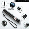 Fithome 100mw Desen Başlıklı Usb Şarjlı Yeşil Lazer Pointer