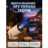 Full Hd 4k Destekli Akıllı Projeksiyon – 130 İnç Ekran, Uzun Ömürlü Ampul Ve Çoklu Giriş