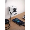 Gan+ Pd 40w Hızlı Şarj Adaptörü Çoklu Çıkış Usb-c Lightning Kablolu Hızlı Şarj Cihazı Ev Ofis Uyumlu Turuncu