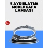 Gece Koşusu İçin Led Kafa Lambası El Sensörlü