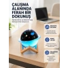 Gece Lambası Özellikli Taşınabilir Nemlendirici Ve Aromaterapi Cihazı Usb Girişli
