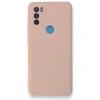 General Mobile Gm 21 Plus Kılıf Nano İçi Kadife Silikon - Pudra