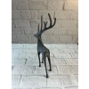 Geyik Figürü Gri