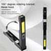 Gs-2070 30w Şarjlı Mıknatıslı Katlanabilir Led Çalışma Tamirci Feneri