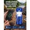 Güneş Enerjili Katlanabilir Kamp Feneri – Usb Şarjlı, Hafif Ve Çok Fonksiyonlu