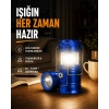 Güneş Enerjili Katlanabilir Kızaklı Kamp Feneri – Usb Şarjlı, Çok Yönlü Ve Dayanıklı Tasarım