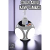 Güneş Enerjili Solar Aydınlatma Kamp Çadır Lambası Şarjlı Ampül Led Şarjlı El Feneri Işıldak