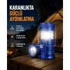 Güneş Enerjisiyle Çalışan Kamp Feneri Hafif Portatif Uzun Ömürlü