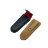 Hakiki Deri Çakı Kılıfı No:4 - 14 Cm, Kemerlikli