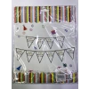 Happy Birthday To You Flama Bayrak Süs