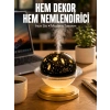 Hava Nemlendirici Renk Değiştiren Oda Kokusu Yıldızlı Projektör