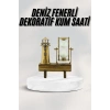 Hediyelik Kum Saati Retro Dekoratif Deniz Feneri Kum Saati