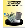 Hijyenik Makyaj İçin 13’lü Fırça Seti Ve Elektrikli Temizleyici
