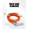 Hızlı Şarj Uyumlu Şarj Kablosu – Esnek Yapı, Güçlü Bağlantı, Yüksek Performans