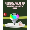 Hoparlörlü Led Ampul – Ev Ve Ofis İçin Akıllı Aydınlatma Çözümü