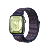 Huawei Fit 4 Hasırlı Cırtcırtlı Kordon (saat Değildir) - Mavi-beyaz