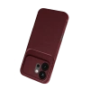 Huawei Honor 600 Auto Focus Karbon Kapak - Bordo