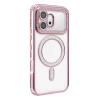 Huawei Honor 600 Joke Simli Magneticsafe Kılıf - Pembe