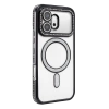 Huawei Honor 600 Joke Simli Magneticsafe Kılıf - Siyah