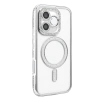Huawei Honor 600 Lite Joke Simli Magneticsafe Kılıf - Gümüş