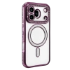 Huawei Honor 600 Pro Joke Simli Magneticsafe Kılıf - Derin Mor