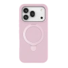 Huawei Honor 600 Pro Regal Magsafe Standlı Kapak - Açık Pembe