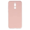 Huawei Mate 10 Lite Kılıf Nano İçi Kadife Silikon - Pudra