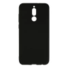 Huawei Mate 10 Lite Kılıf Nano İçi Kadife Silikon - Siyah