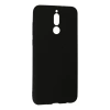 Huawei Mate 10 Lite Kılıf Nano İçi Kadife Silikon - Siyah