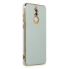 Huawei Mate 10 Lite Kılıf Volet Silikon - Açık Yeşil