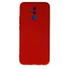 Huawei Mate 20 Lite Kılıf Nano İçi Kadife Silikon - Kırmızı